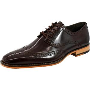 imageSTACY ADAMS Mens Tinsley Wingtip OxfordChocolate Brown