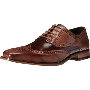 imageSTACY ADAMS Mens Tinsley Wingtip OxfordTanBrown