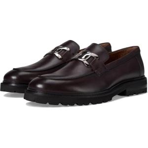 imageStacy Adams Mens Hale Moc Toe Slip on LoaferBordeaux