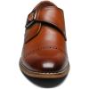 imageStacy Adams Boys Desmond CapToe Monk Strap LoaferCognac