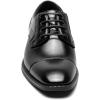 imageStacy Adams Boys Kallum Cap Toe Oxford Black 125 Big Kid