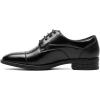imageStacy Adams Boys Kallum Cap Toe Oxford Black 125 Big Kid