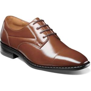 imageStacy Adams Boys Kallum Oxford  Little Kid ampamp Big KidCognac
