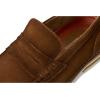imageStacy Adams Mens Hopkins Penny Slip on LoaferBrown Suede
