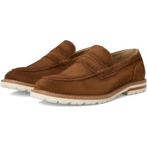 imageStacy Adams Mens Hopkins Penny Slip on LoaferBrown Suede