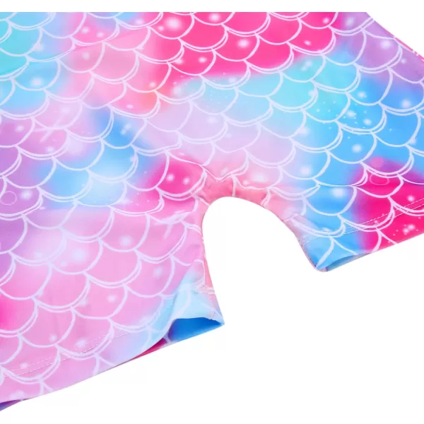 Zaclotre Kid Girls Gymnastic Leotard Sparkly Shiny Diamond Ballet Dance One Piece OutfitShiny Mermaid