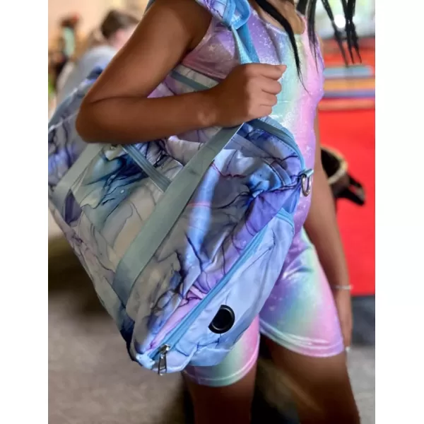 Zaclotre Gymnastics Leotards for Girls with Shorts Rainbow Star Leopard Toddler Kids Sparkly Dance Outfits BiketardRainbow Star