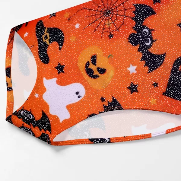 Zaclotre Gymnastic Leotards for Girls Long Sleeve Tumbling Outfits Toddler Sparkle Athletic Dancewear for KidHalloween