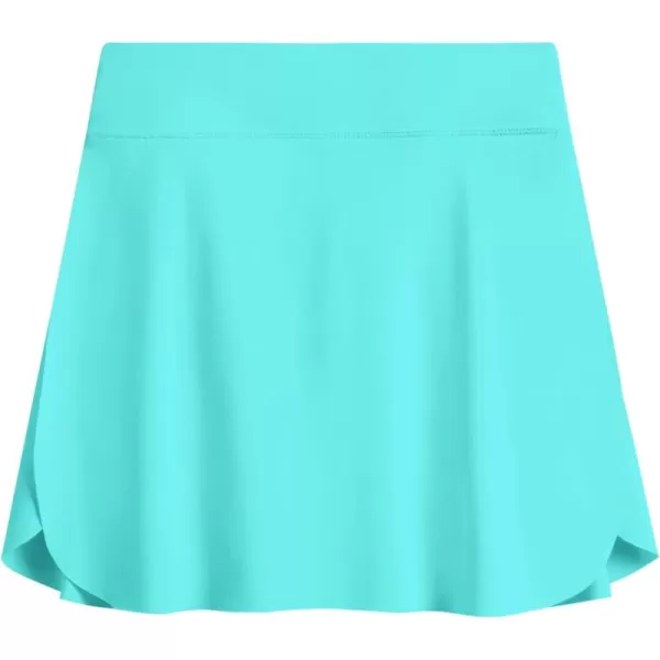 Zaclotre Girls Flowy Shorts with Pockets 2 in 1 Athletic Shorts High Waisted Gym Yoga Workout Running Biker Tennis SkirtTurquoise