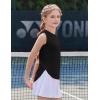 imageZaclotre Girls Athletic Tank Tops Lightweight Stretchy Soft Basic Sleeveless Shirts for Kid Summer ClothesBlack