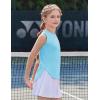 imageZaclotre Girls Athletic Tank Tops Lightweight Stretchy Soft Basic Sleeveless Shirts for Kid Summer ClothesBlue
