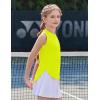 imageZaclotre Girls Athletic Tank Tops Lightweight Stretchy Soft Basic Sleeveless Shirts for Kid Summer ClothesNeon Green