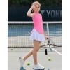 imageZaclotre Girls Athletic Tank Tops Lightweight Stretchy Soft Basic Sleeveless Shirts for Kid Summer ClothesNeon Pink