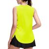 imageZaclotre Girls Athletic Tank Tops Lightweight Stretchy Soft Basic Sleeveless Shirts for Kid Summer ClothesNeon Green