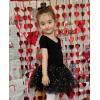 imageZaclotre Girls Ballet Leotards Short Sleeve Bow Back Tutu Ballerina Costume Toddler Dance Dress Outfit ComboBlack
