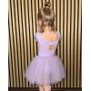 imageZaclotre Girls Ballet Leotards Short Sleeve Bow Back Tutu Ballerina Costume Toddler Dance Dress Outfit ComboPurple