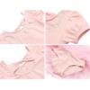 imageZaclotre Ballet Leotards for Girls with Tutu Ruffle Sleeve Bow Back Dance Dress Sparkly Ballerina Outfit