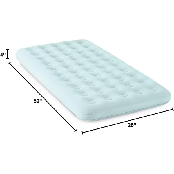 INTEX 66814EP Bear Kidz Inflatable Travel Bed Set Includes HandPump and Carry Bag  Removable Mattress  Quick Inflation  Indoor Use  45quot x 70quot x 28quot