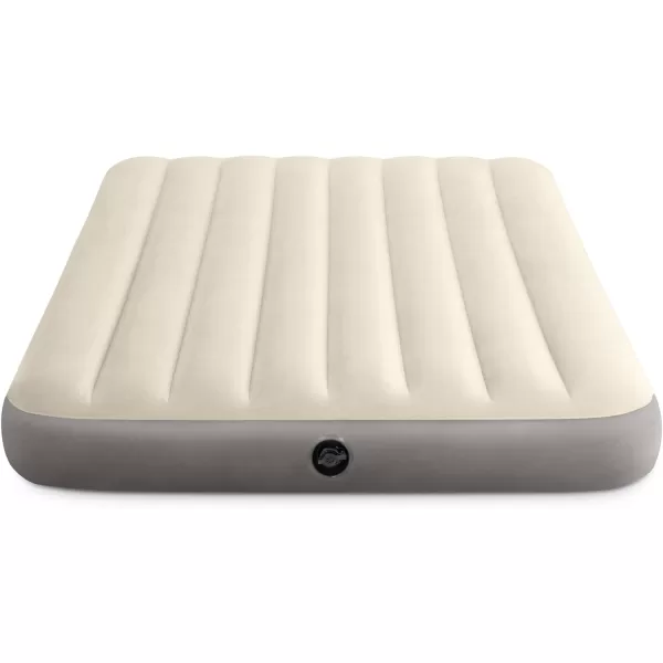 Intex 64102E DuraBeam Standard SingleHigh Air Mattress FiberTech  Full Size  10in Bed Height  600lb Weight Capacity  Pump Sold SeparatelyFull