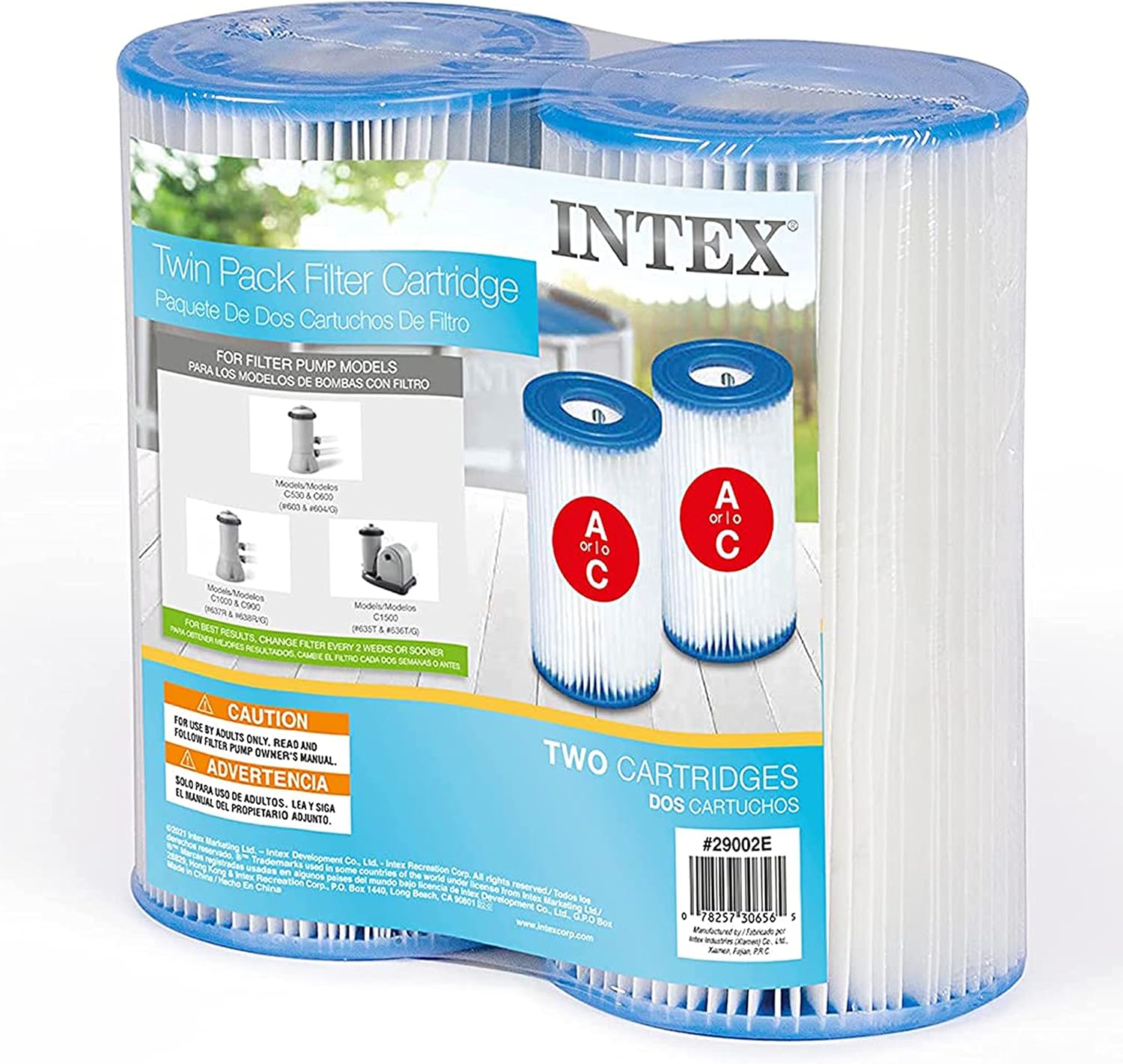 Intex Type A or C Filter Cartridge for PoolsType A