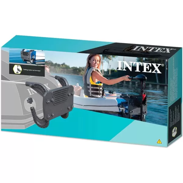 INTEX 68624EP Motor Mount Kit Easy to Attach  Heavyduty Composite Mount  Marine Plywood  Aluminum Support Arms  Fits up to 30 HP Motors1 Pack