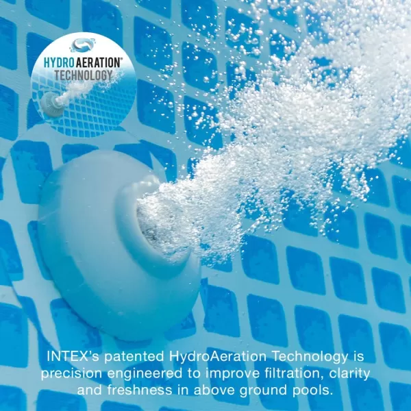 INTEX C1500 Krystal Clear Cartridge Filter Pump for Above Ground Pools 1500 GPH Pump Flow Rate  Improved Circulation and Filtration  Easy Installation  Improved Water Clarity  EasytoClean1 500 Gallons Per Hour