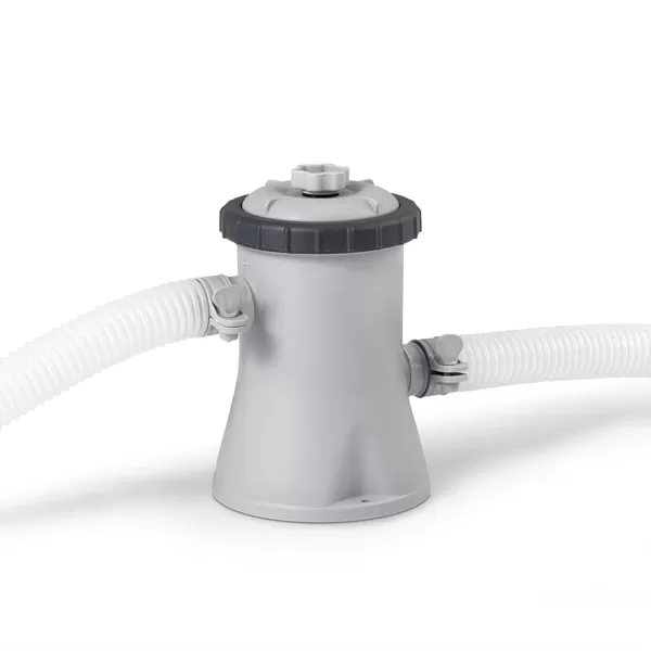INTEX C1500 Krystal Clear Cartridge Filter Pump for Above Ground Pools 1500 GPH Pump Flow Rate  Improved Circulation and Filtration  Easy Installation  Improved Water Clarity  EasytoClean330 Gallons Per Hour