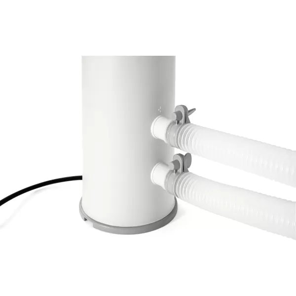 INTEX C1500 Krystal Clear Cartridge Filter Pump for Above Ground Pools 1500 GPH Pump Flow Rate  Improved Circulation and Filtration  Easy Installation  Improved Water Clarity  EasytoClean530 Gallons Per Hour