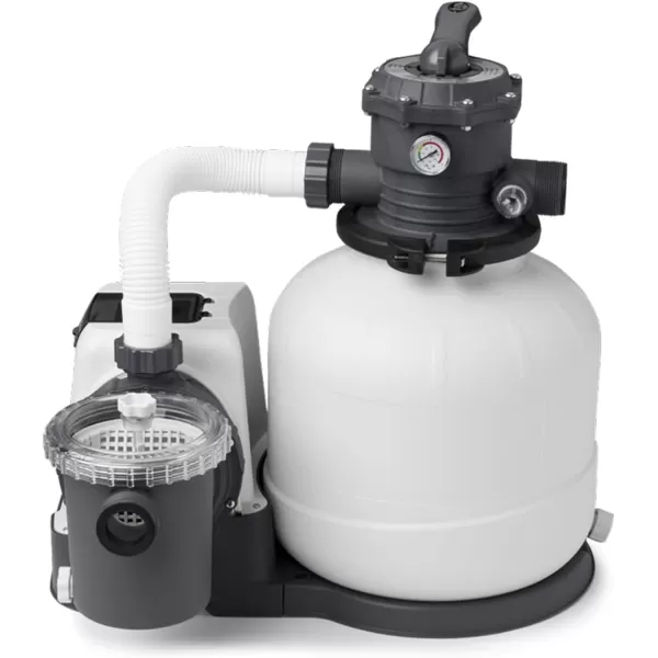 INTEX SX925 Krystal Clear Sand Filter Pool Pump for Above Ground Pools 925 GPH Pump Flow Rate  Improved Circulation and Filtration  Easy Installation  Improved Water Clarity  EasytoClean2 800 Gallon Per Hour