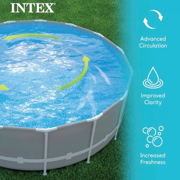 INTEX SX925 Krystal Clear Sand Filter Pool Pump for Above Ground Pools 925 GPH Pump Flow Rate  Improved Circulation and Filtration  Easy Installation  Improved Water Clarity  EasytoClean3 000 Gallons Per Hour