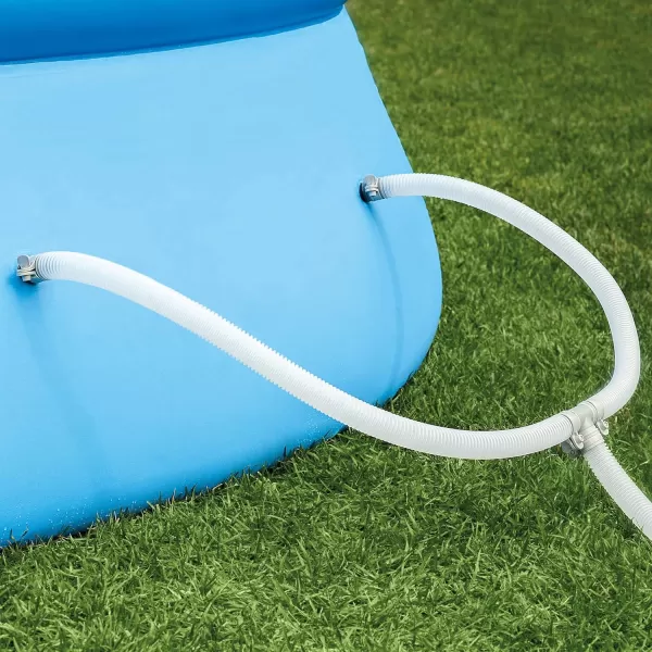 Intex 28165EH Easy Set Inflatable Swimming Pool Set 15ft x 42in  Includes 1000 GPH Cartridge Filter Pump  Removable Ladder  Pool Cover  Ground Cloth10FT x 24IN