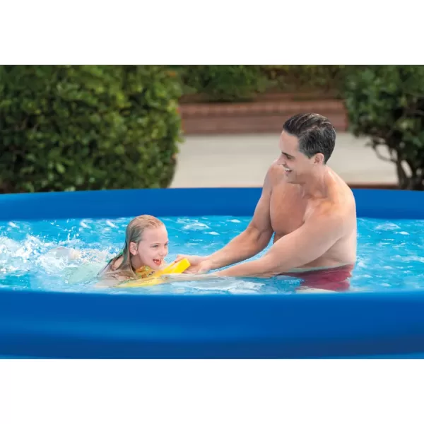 Intex 28165EH Easy Set Inflatable Swimming Pool Set 15ft x 42in  Includes 1000 GPH Cartridge Filter Pump  Removable Ladder  Pool Cover  Ground Cloth10FT x 24IN