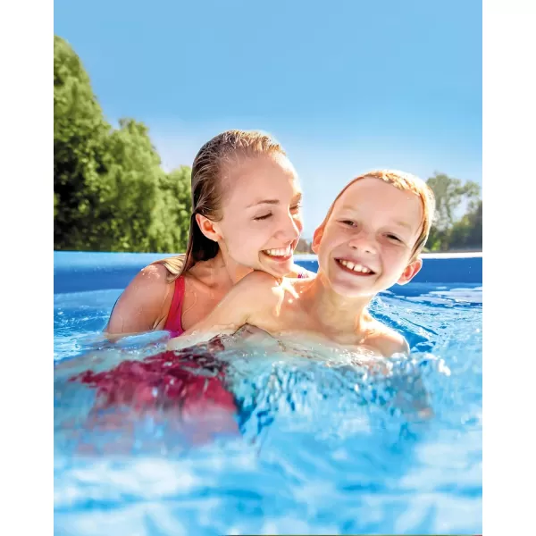 Intex 28165EH Easy Set Inflatable Swimming Pool Set 15ft x 42in  Includes 1000 GPH Cartridge Filter Pump  Removable Ladder  Pool Cover  Ground Cloth15FT x 42IN