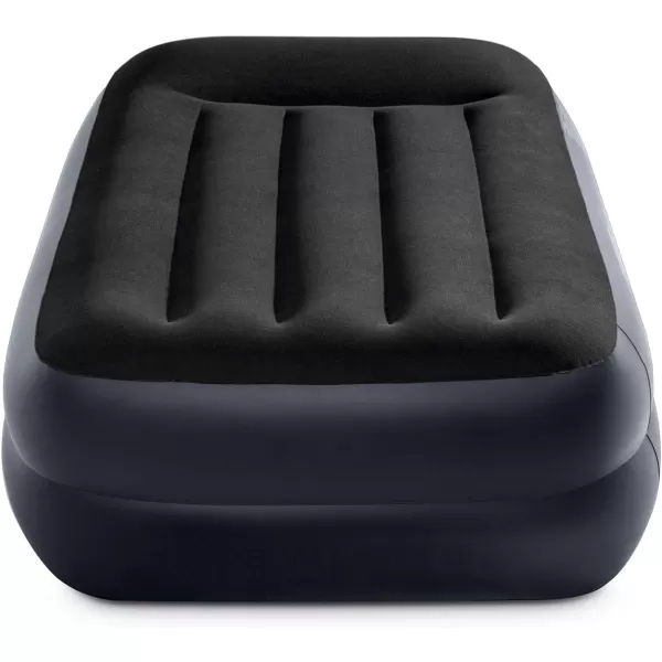Intex 64121ED DuraBeam Plus Pillow Rest Air Mattress FiberTech  Twin Size  Builtin Electric Pump  165in Bed Height  300lb Weight CapacityTwin