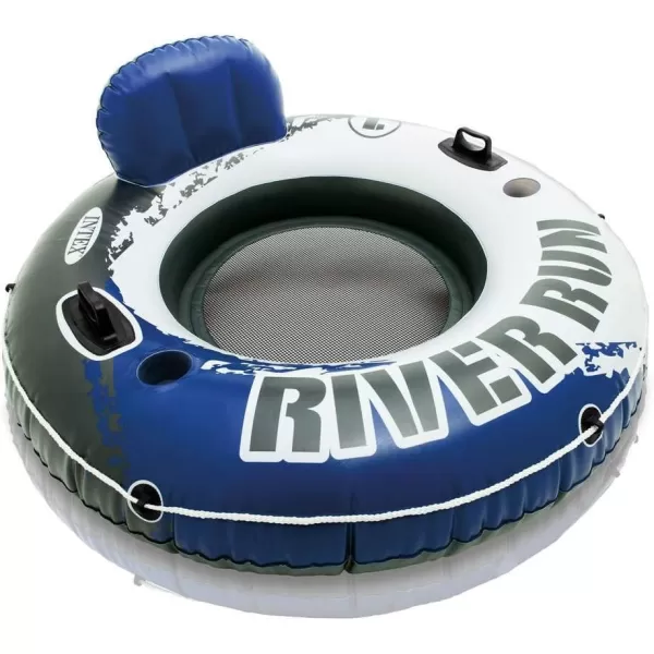 Intex River Run Inflatable Floating Tube Water Raft for Lake River Pool12 Pack
