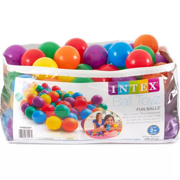 Intex Set of 100 Coloured Balls212