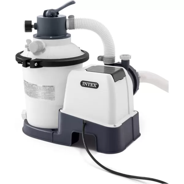 INTEX SX925 Krystal Clear Sand Filter Pool Pump for Above Ground Pools 925 GPH Pump Flow Rate  Improved Circulation and Filtration  Easy Installation  Improved Water Clarity  EasytoClean925 Gallons Per Hour