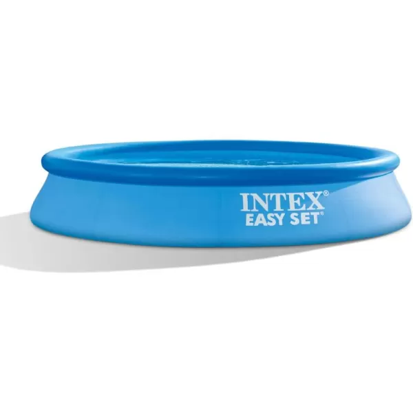 Intex 28165EH Easy Set Inflatable Swimming Pool Set 15ft x 42in  Includes 1000 GPH Cartridge Filter Pump  Removable Ladder  Pool Cover  Ground Cloth10FT x 24IN