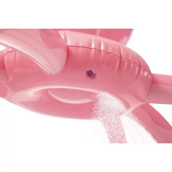 INTEX Friendly Octopus Inflatable Kiddie Pool Inflatable Kids Pool with Water Sprayer and Slide  Splash Pad  92quot x 72quot x 59quot  Ages 3Blue