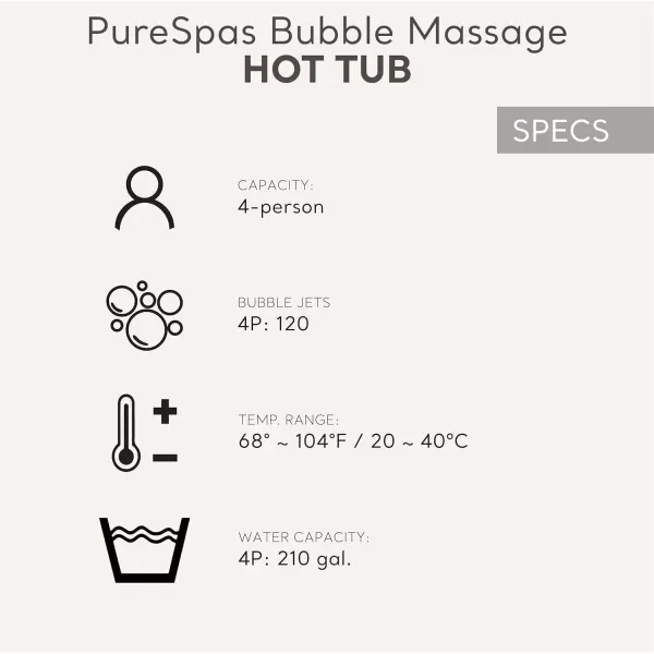 Intex PureSpa 4 Person Bubble Massage Inflatable Hot Tub Spa Set Sahara TanIncludes Energy Efficient Spa Cover Saltwater System Ready