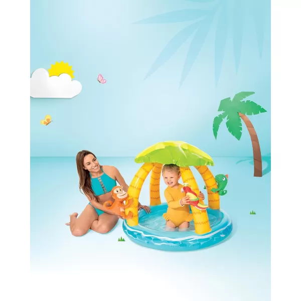 Intex 58417EP Tropical Island Baby Toddler Pool  40quot x 34quot