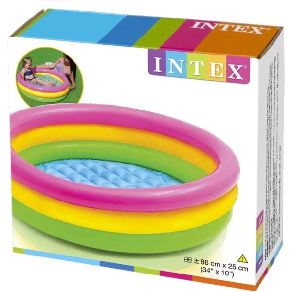 Intex Sunset Glow Baby Pool 34in x 10 in