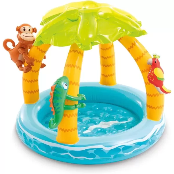 Intex 58417EP Tropical Island Baby Toddler Pool  40quot x 34quot