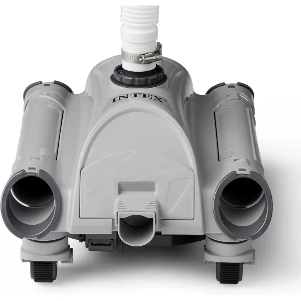 INTEX Deluxe PressureSide Above Ground Automatic Pool Cleaner Vacuum  For Bigger Pools  Cleans Pool Floors and Walls  Removes Debris  Removable Filter Tray  21ft Tangle Free HoseOriginal