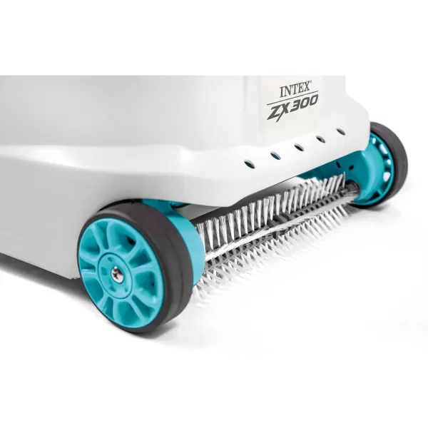 INTEX Deluxe PressureSide Above Ground Automatic Pool Cleaner Vacuum  For Bigger Pools  Cleans Pool Floors and Walls  Removes Debris  Removable Filter Tray  21ft Tangle Free HoseZX300