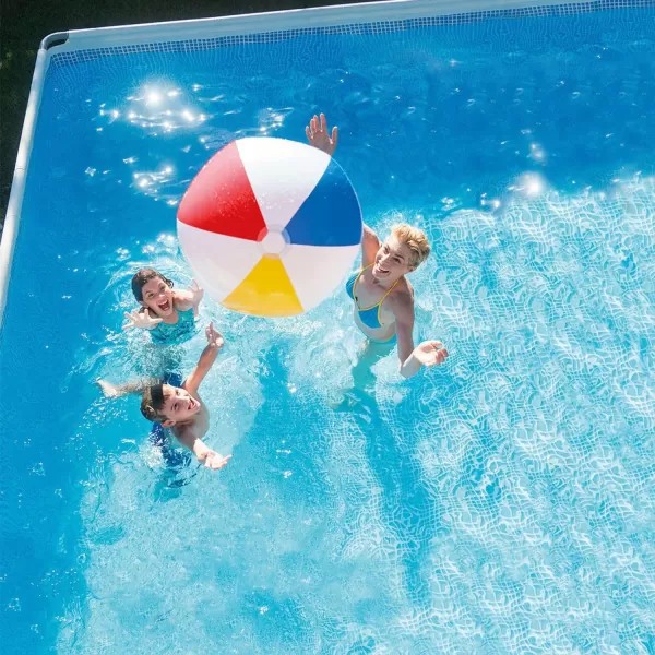 Intex 26355EH Ultra XTR Deluxe Rectangular Above Ground Swimming Pool Set 18ft x 9ft x 52in  Includes 1500 GPH Sand Filter Pump  SuperTough Puncture Resistant  Rust Resistant  Easy to Assemble24 x 12 x 52