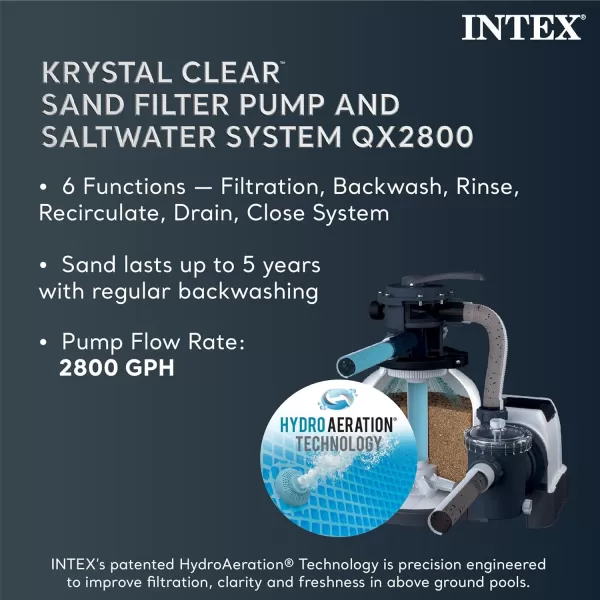 Intex 26355EH Ultra XTR Deluxe Rectangular Above Ground Swimming Pool Set 18ft x 9ft x 52in  Includes 1500 GPH Sand Filter Pump  SuperTough Puncture Resistant  Rust Resistant  Easy to Assemble32 x 16 x 52