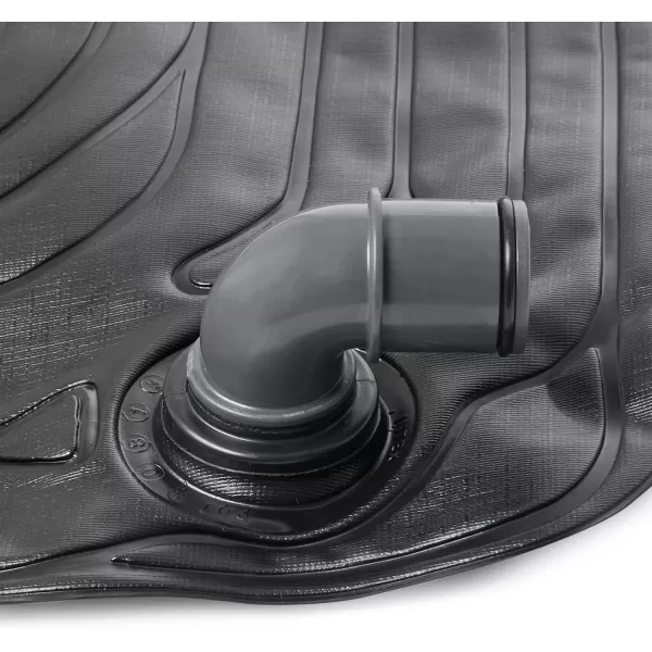 Intex 28685E 47 Inch x 47 Inch Solar Pool Water Heater Mat for 8000 Gallon Above Ground Swimming Pool with Hose Attachment and Adaptors Black