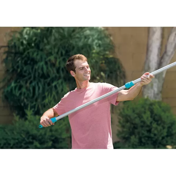 Intex 29054E 94 Inch Telescoping Cleaning Maintenance Pole Shaft for Above Ground and In Ground Swimming Pool 106 Inner Diameter Fitting110Inch 279m Pack of 2