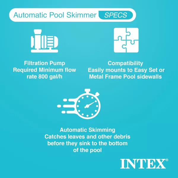 Intex Deluxe Wall Mount Surface SkimmerSkimmer